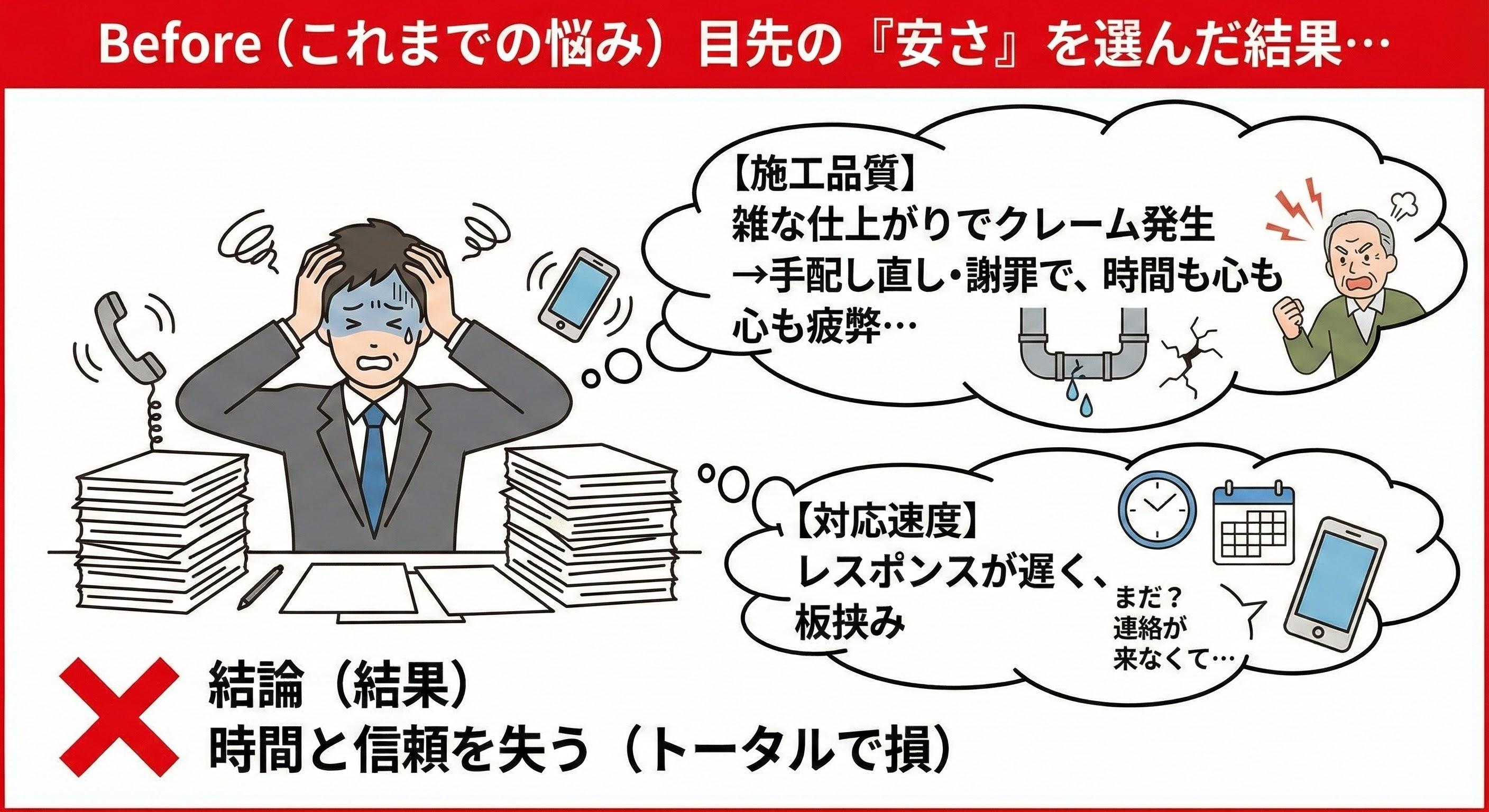 Before：現状の問題