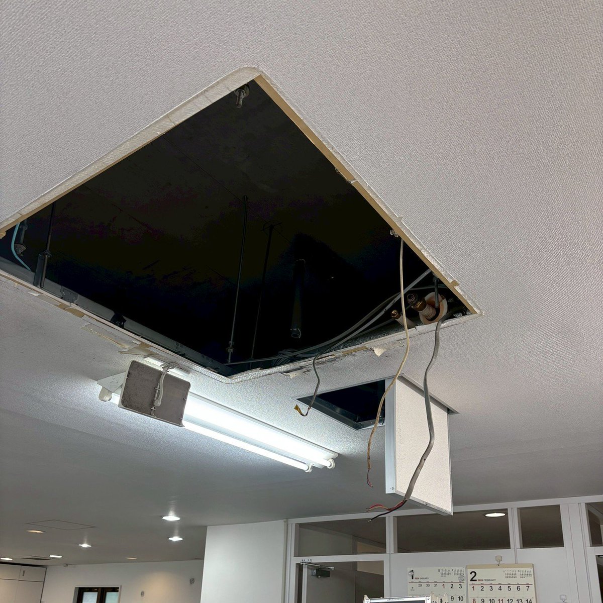 エアコン交換 施工前