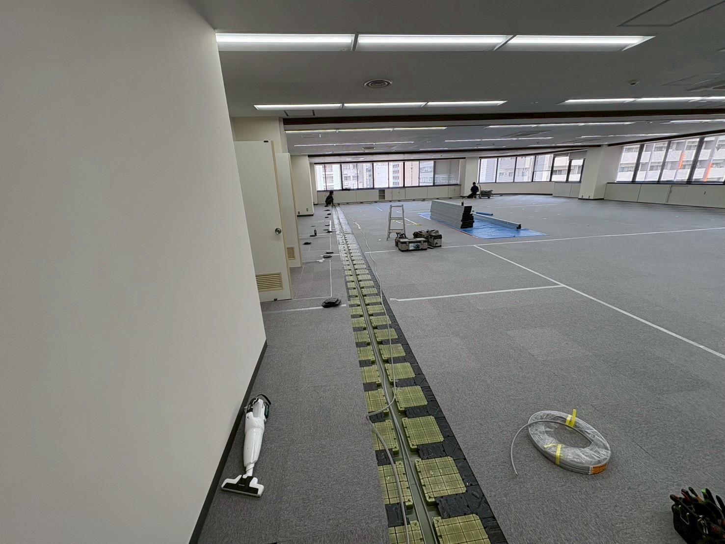 オフィス造作施工1