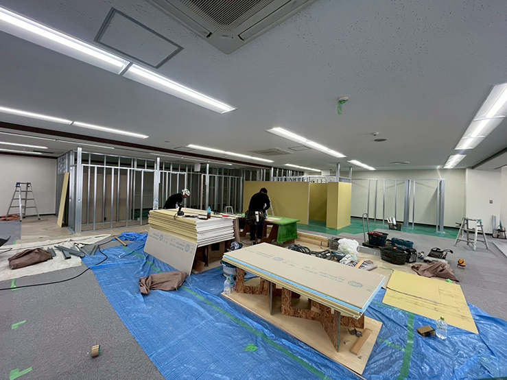 オフィス造作施工2
