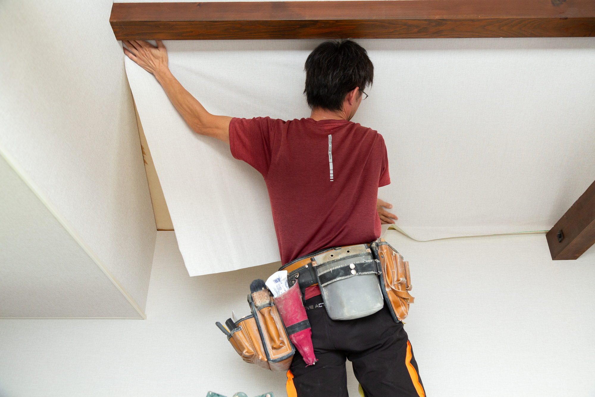 クロス貼り替え